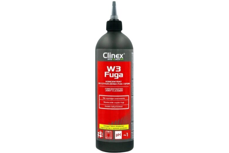 Tīrīšanas līdzeklis, flīžu šuvēm Clinex W3 Fuga, 0.5 l